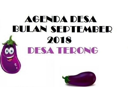 Agenda Bulan September 2018